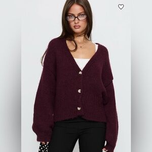 New Princess Polly Yasmine Knit Cardigan M/L